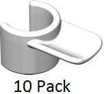 1" Molded Jump Cups - 10 Pack