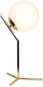 EQLightEQMCTB03 Light Mid Century Brass Table/Desk Lamp