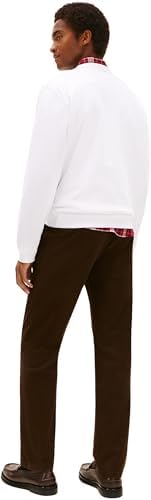 Sweat Homme Small Crest Outline avec Col Ras-du-Cou, Blanc (White), M