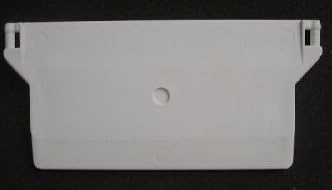 White bottom weights to fit 89mm/3.5 vertical blinds - by Blindspares