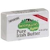 Kerrygold Pure Irish Grass-fed Butter, Unsalted, 8 Oz (10 Pack)