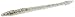 Zoom Bait Finesse Worm Bait-Pack of 20 (Bait Fish, 4.75-Inch)