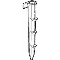 Raindrip 39800UB Plastic Hook Stakes, Loose, 6-Inch
