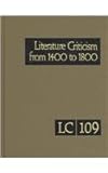Literature Criticism from 1400 to 1800, Pavlovski, Linda, 078768726X