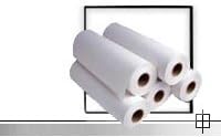 40 Rolls (10 cartons) 36" x 150' (36 inch x 150 foot) 20lb Bond Plotter Paper with 2" core. Product from Graphic Supplies Inc for use in HP DesignJet and Canon IPF series wide-format inkjet printers.
