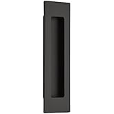 Emtek 220306US19 Emtek 220306 Modern Rectangular 6 Inch Tall Rectangular Flush Door Pull