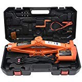 MarchInn Electric Car Scissor Jack for 12V DC 3.0T（6600lb）