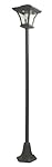 Solar Charged LED Lamp Post Decorative Yard Light with 3 Height Options