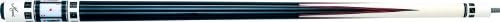 Pool Cue with Ebony Sleeve and Black Bumper Weight: 19 oz.