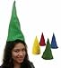 Funny Party Hats Gnome Hats, 12 Pack - Dwarf Hats - Costume Accessory - Assorted Colors: Blue, Green, Yellow, Red