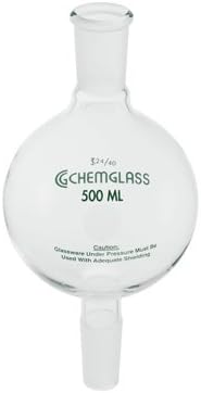 Chemglass CG-1190-13 Series CG-1190 Chromatography Reservoir with 24/40 Lower Inner Joint, 1000 mL