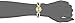 Geneva FMDG039 12mm Alloy Gold Watch Bracelet