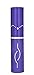 Foxfend Spark Lipstick Stun Gun Women Self Defense Bright Led Flashlight - Rechargeable Battery (Purple)