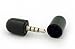 Mycarryingcase Black Mini Microphone for iPhone 3G 3GS iPod touch 1st 2nd 3rd Gen classic Video