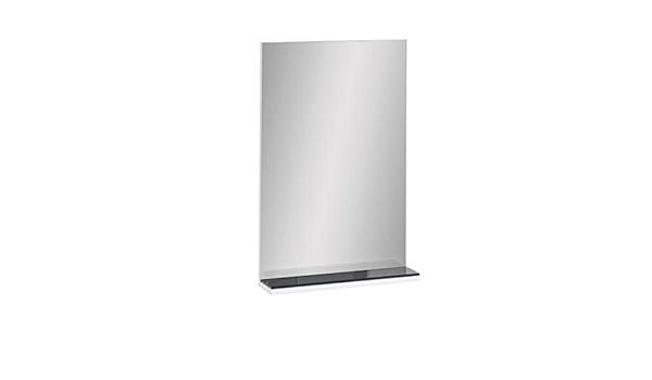 Moris Espejo, Weiß Glanz Lack, 13 x 50.1 x 78.6 cm : Amazon ...