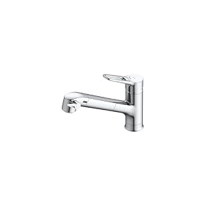 LIXIL(リクシル) INAX エコハンドル付 ハンドシャワー付浄水器内蔵シングルレバー混合水栓 節水 RJF-1071Y 一般地用
