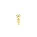 Renovator's Supply Brass Oval Head Wood Screws 6 3/4 inch Set of 25
