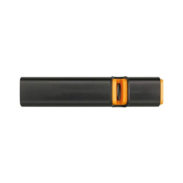 Fiskars Axt- und MesserschÃ¤rfer, Keramik- Schleifkopf/GehÃ¤use aus glasfaserverstÃ¤rktem Kunststoff, Schwarz/Orange, Xsharp, 1000601 – Bild 3