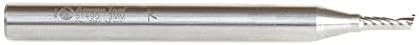 Amana Tool 51490 Metric SC Spiral O Single Flute, Aluminum Cutting 3 D x 8 CH x 6 SHK x 63mm Long Up-Cut Router Bit with Mirror Finish - Image 4
