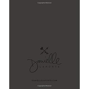 The Desire Map Planner from Danielle LaPorte 2018 Weekly (Charcoal & Gold)