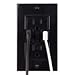 NewerTech Power2U USB Outlet, 15Amp Tamper Resistant Duplex Wall Outlet and 2.4Amp USB Charging Receptacle, Black Color