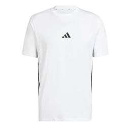 adidas Men's Essentials 3-Stripes Single Jersey