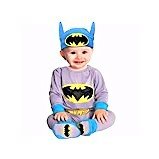 DC Super Friends Batman Halloween Costume Including Jumper, Cape, Pants, Headpiece, Booties 12-18m