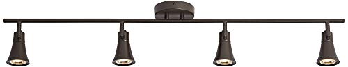 Pro Track Castro 4-Light Bronze LED Track Fixture - Pro Track - Thumbnail 4