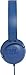 JBL T450 Wired On Ear Headphones with Pure Bass Sound & 1-Button Remote with Microphone - Blue