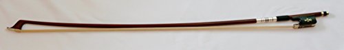 image for Vio Music Full Size Cello Bow 4/4, Flower Inlay Ebony Frog