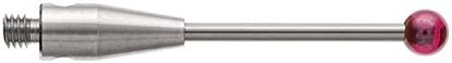 2.5mm x 20mm CMM Ruby Stylus M2 Threads
