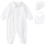 pureborn Baby Boys Baptism Outfits Long Sleeve