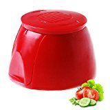 Tomato Cutter, Tomato Slicer, Mozarella Slicer,Multifunctional Tomatoes Slicer, Onion Chopper Fruits Vegetables Cutter For Kitchen Tools（Red） - Thumbnail 4