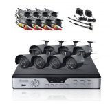 Zmodo PKD-DK0865-500GB H.264 Internet & 3G Phone Accessible 8-Channel DVR with 8 Night Vision Cameras and 500 GB HD