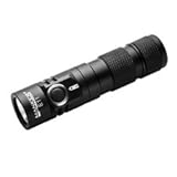 Manker E11 Pocket EDC Flashlight 800 Lumens CREE XP-L LED Torch Use 1x 14500 / AA Battery Simple Version of Manker T01 (NW)