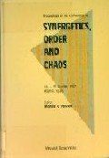 Proceedings of the Conference on Synergetics, Order and Chaos 13-17 October 1987 Madrid, Spain