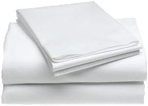 Thread Spin Hotel Collection 800 Thread Count Egyptian Cotton 18" inches Deep Pocket Sateen Queen 4 Piece Sheet Set White