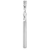 Amana Tool - 46297 Solid Carbide UltraTrim Spiral Trim 1/4 Dia x 1" 4 Shank with D