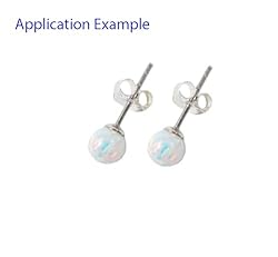 Adabele 200pcs Hypoallergenic Stud Earring Posts