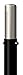 Ultimate Support TS-90B TeleLock Series Lift-Assist Aluminum Speaker Stand w/Integrated Speaker Adapter