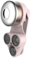 RevolCam 3-in-1 Lens (RevolCam 3-in-1 Universal Cellphone Lens Clip with LED & Selfie Mirror | Universal Support for All Smartphones, Tablets & Laptops Camera | iPhone, Android | Color: Pink)