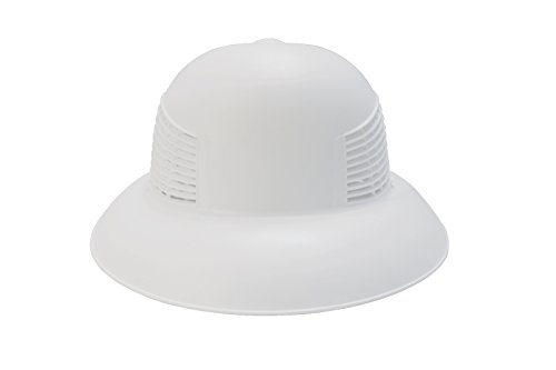 Mann Lake Plastic Vented Beekeeping Helmet, White
