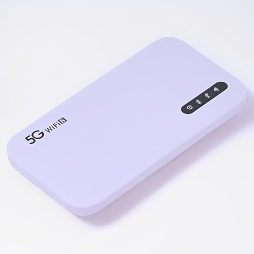Fockety Mobiler 5G-Hotspot für unterwegs, tragbarer WiFi 6-WLAN-Hotspot