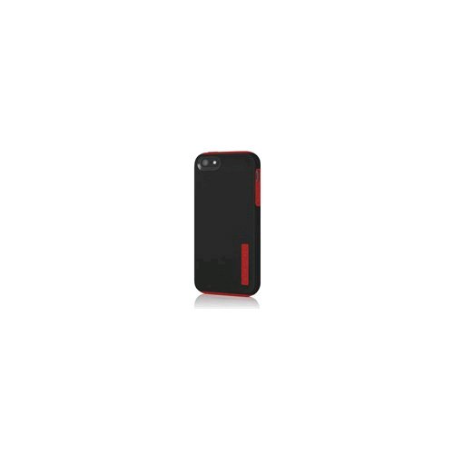 Incipio IPH-908 DualPro Case for iPhone 5 - 1 Pack - Retail Packaging - Black/Redâ€šÂ â€š