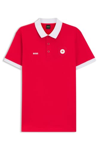 BOSS Paddy Poloshirt Mit Landesflaggen-Details