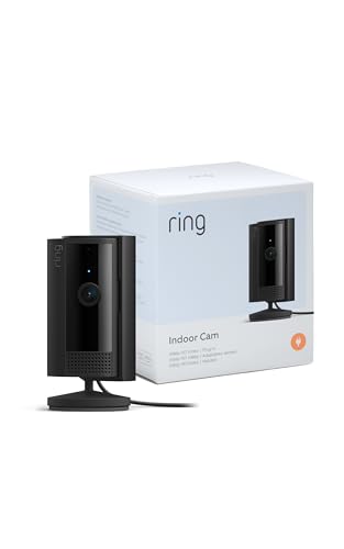 Ring Innenkamera (Indoor Camera 2. Gen.) | Überwachungskamera für den Innenbereich | 1080p-HD-Video, Privatsphäre-Sichtschutz, WLAN, ideal für Haustie