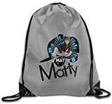 Custom Matty B LOGO Colors Sack Bag White