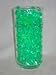 8oz -Almost 15,000 Jelly BeadZ® Water Bead Gel - GREEN- Heat Sealed Bag- Water Pearls Gel Beads- Wedding & Event Centerpieces