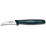 Victorinox Paring Tourne, 2.50" Bird's Beak, Small Black Polypropylene Handle