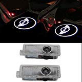 Aukur Mini Cooper Accessories LED Car Door Welcome Lights Projector For Mini Cooper 12V(2 Pack)